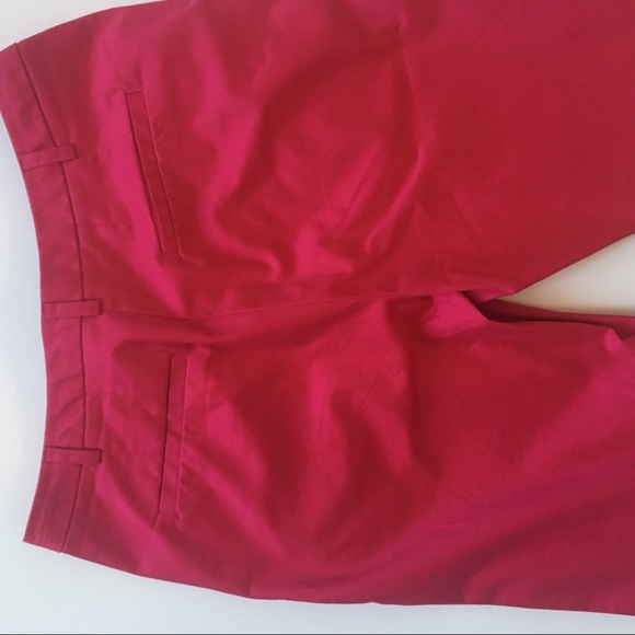 Essentials by Sioni Bright Pink Ankle Pants - Picture 4 of 4